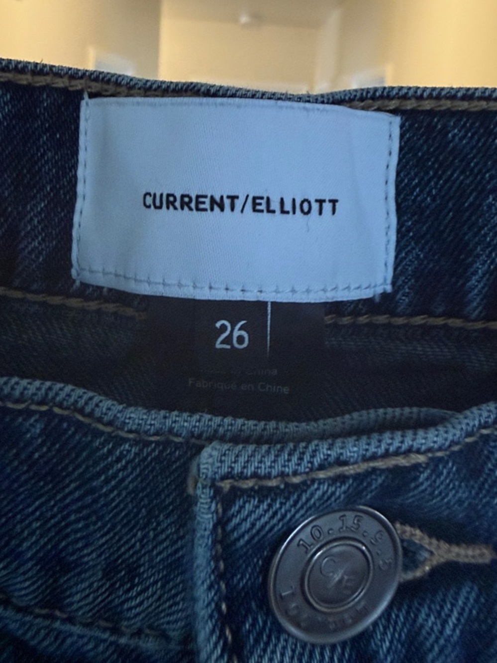 Current Elliot Women’s cropped jeans size 28 - Picture 4 of 5